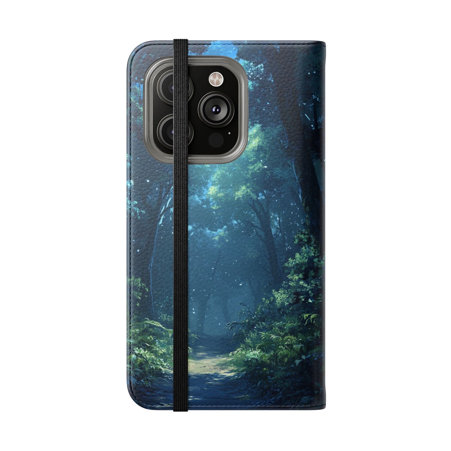 Mystical Forest Path - Wallet Flip Case