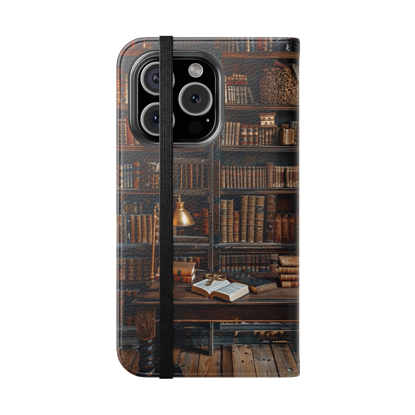 Old World Study - Wallet Flip Case