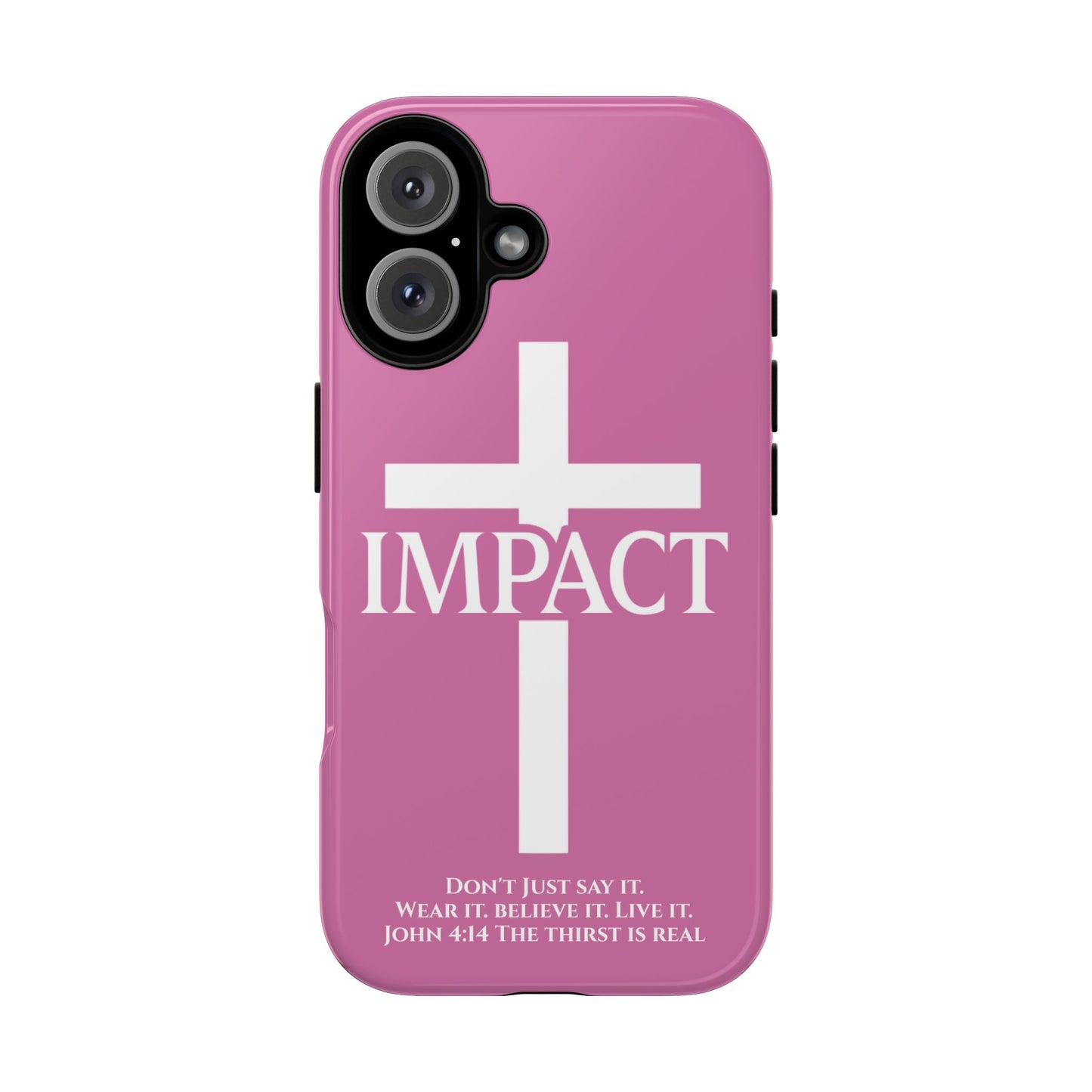 Impact Pink - Tough iPhone Case
