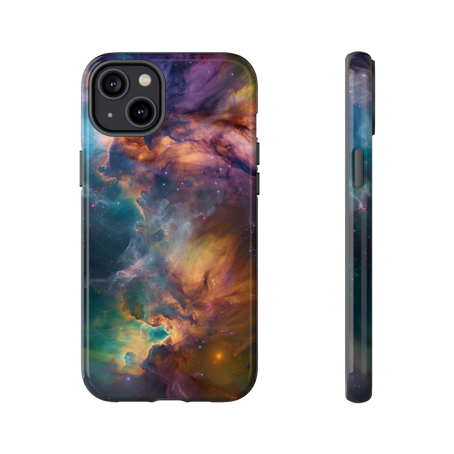 Celestial Nebula Drift – Tough iPhone Case