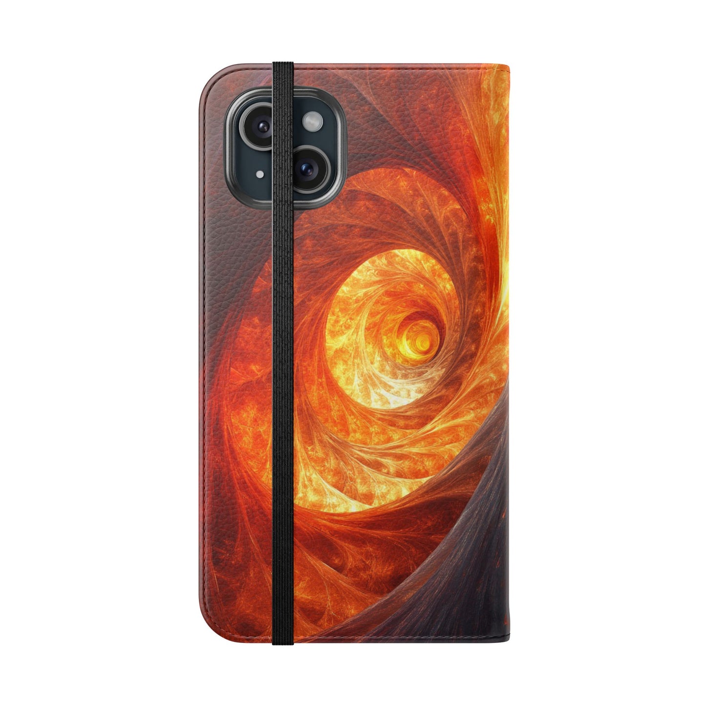Fire Spiral - Wallet Flip Case