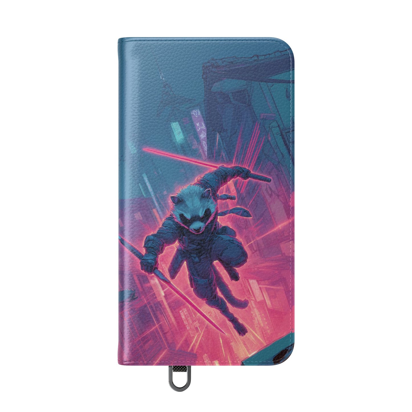 Cyberpunk Ferret - Wallet Flip Case
