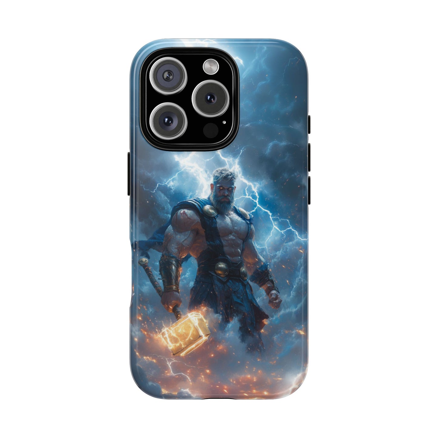 Thor Stormhammer Wrath - Tough iPhone Case