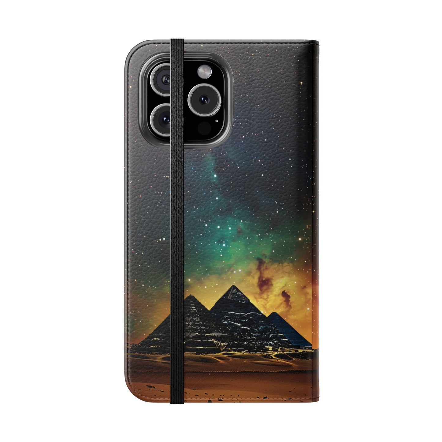 Astral Pyramids - Wallet Flip Case