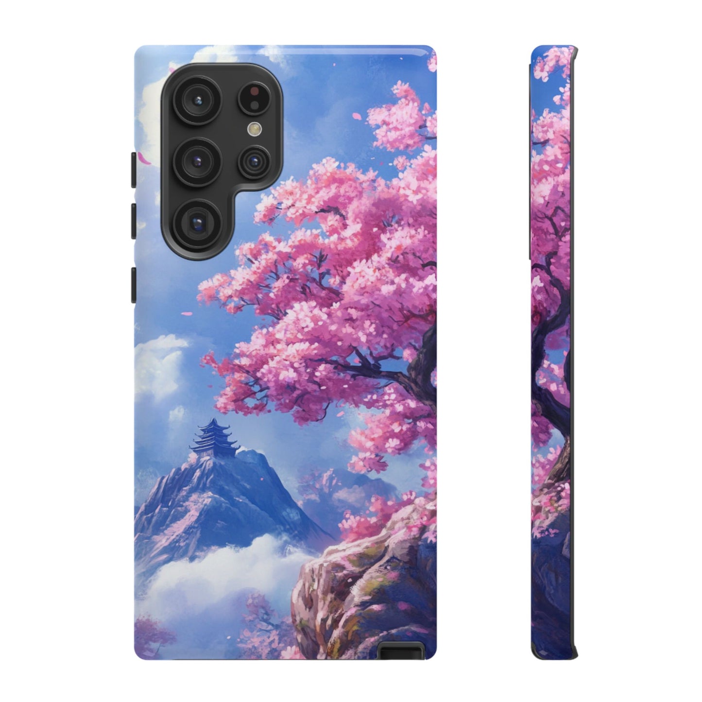 Sakura Sky Temple - Tough Samsung Galaxy Case