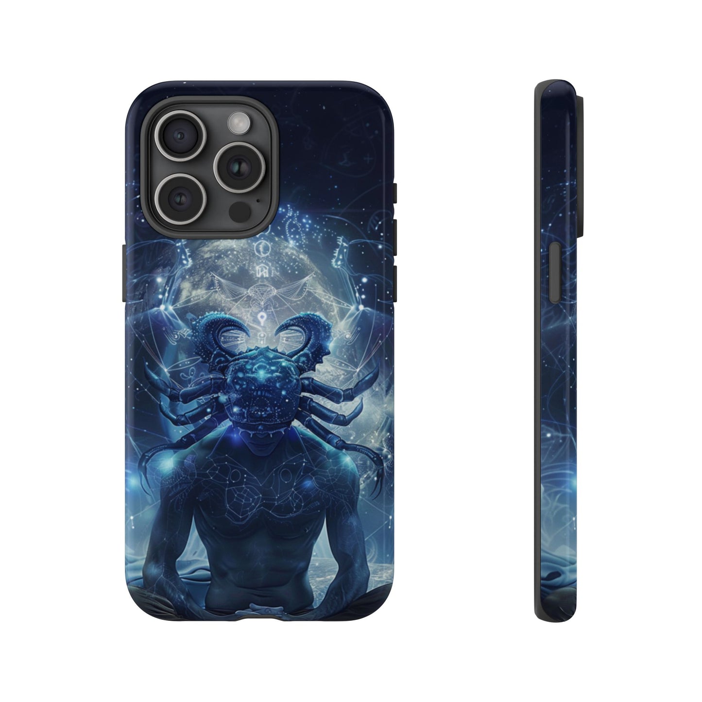 Celestial Cancer Guardian Phone Case – iPhone, Google Pixel, Samsung Galaxy