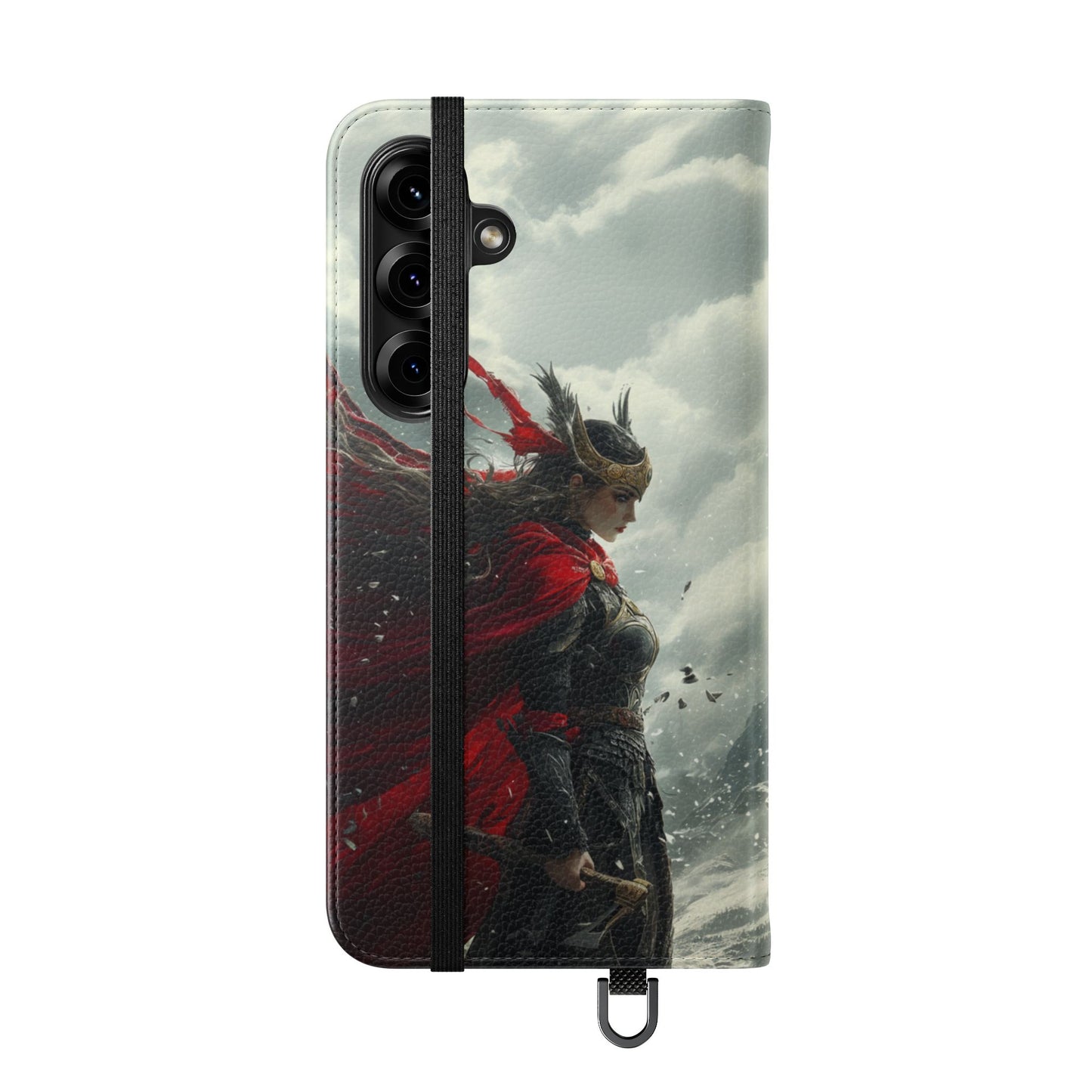 Freya Crimson Valkyrie - Wallet Flip Case