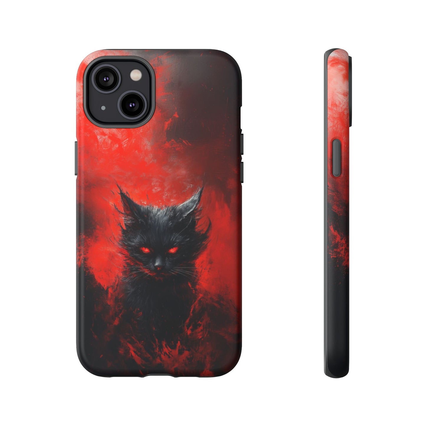 Infernal Cat Phone Case - iPhone, Google Pixel, Samsung Galaxy