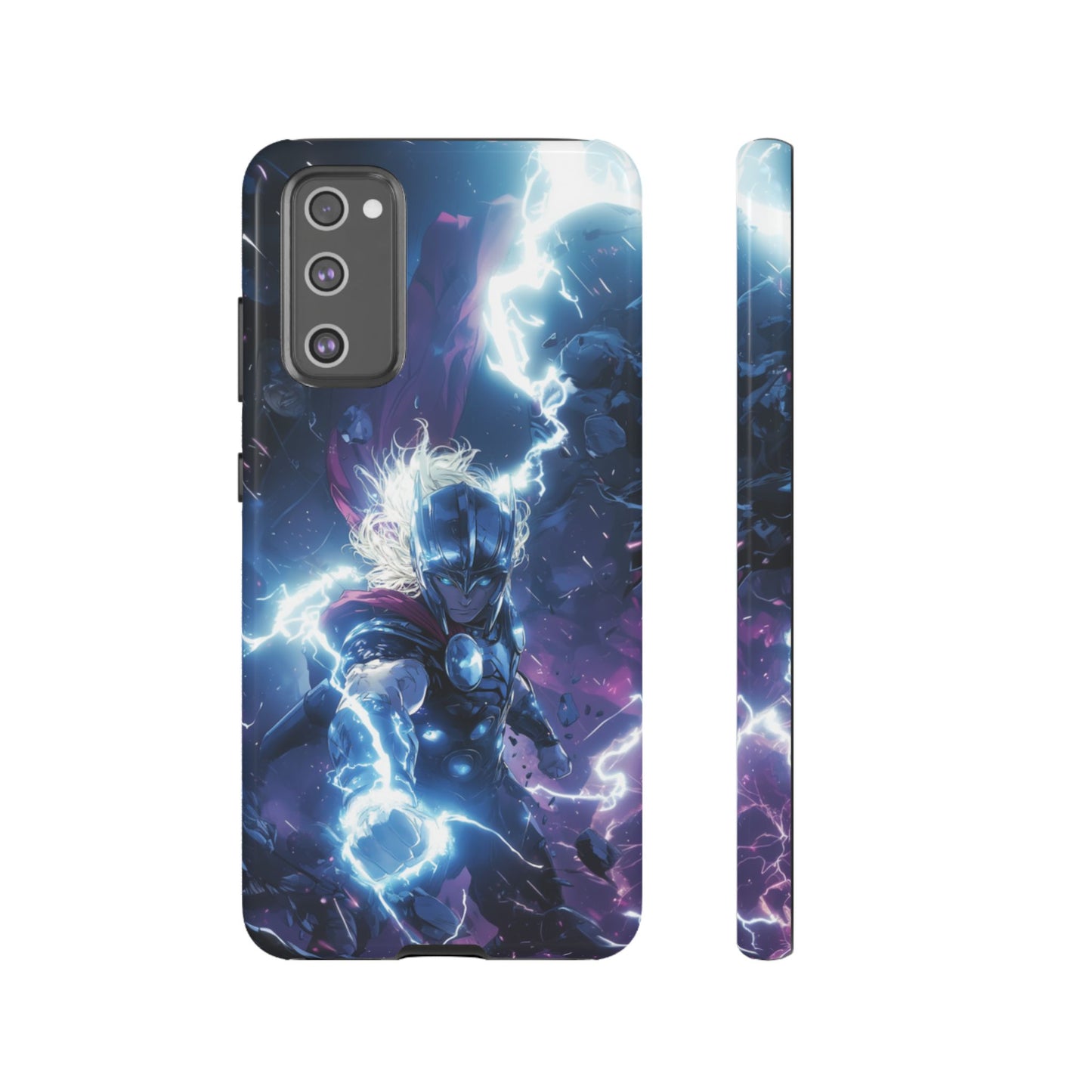 Lightning Fury: Thor Anime Action Phone Case - iPhone, Google Pixel, Samsung