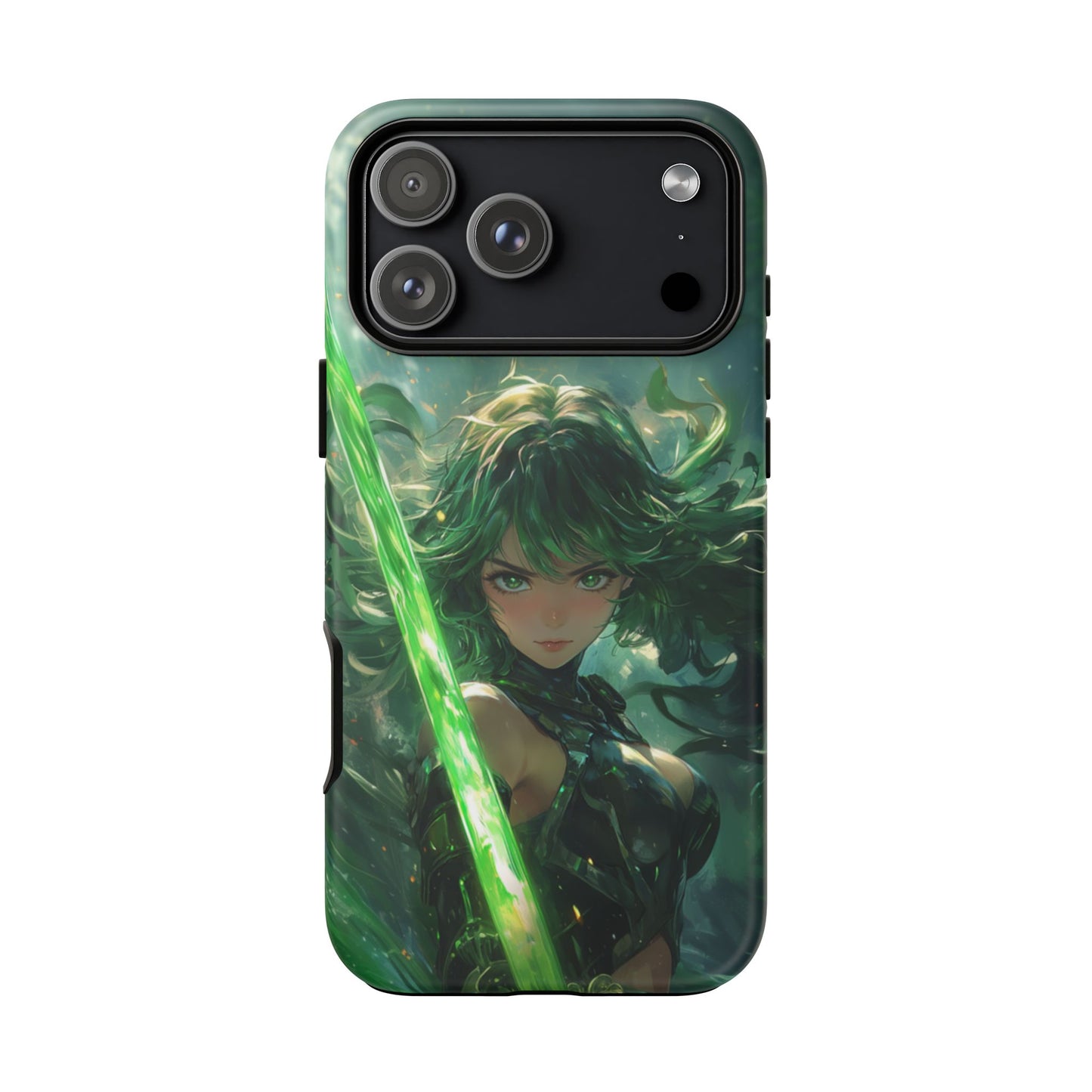 Emerald Blade Warrior – Tough iPhone Case