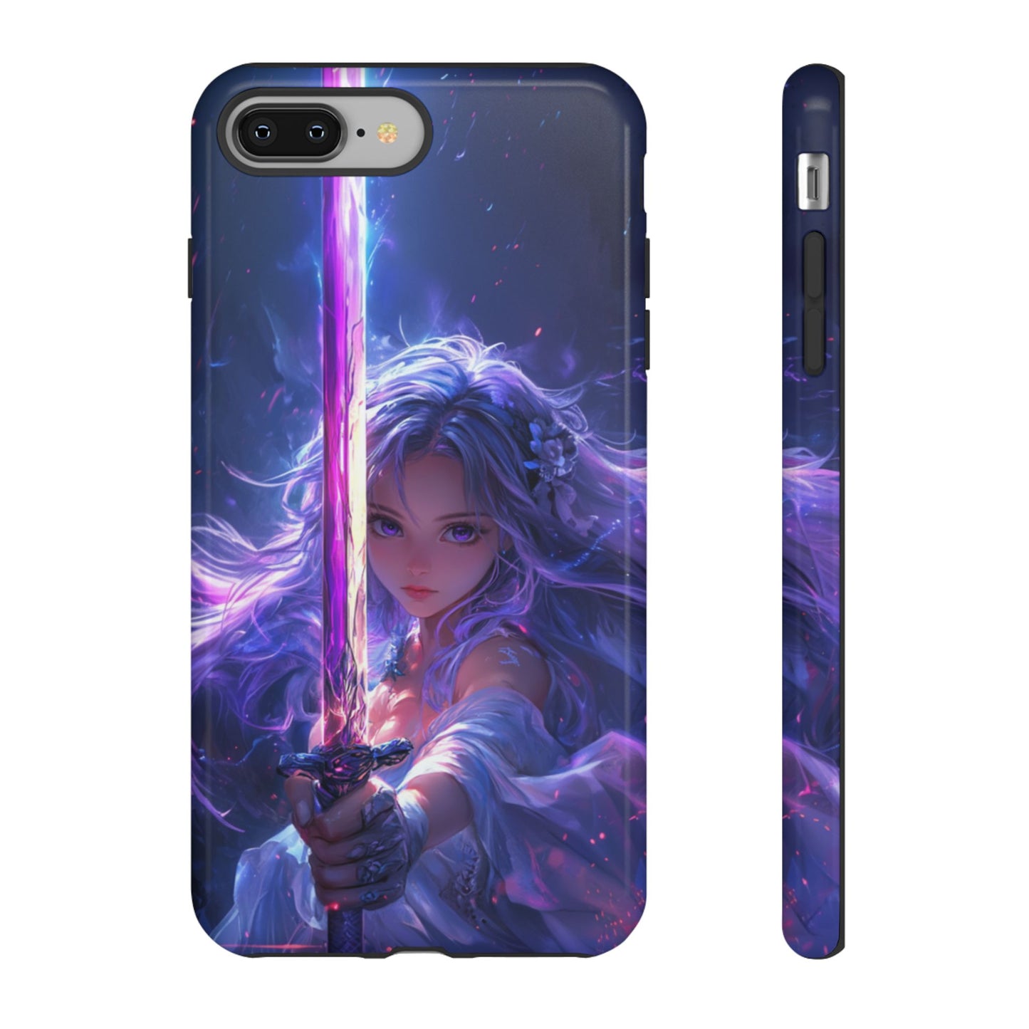 Violet Blade Warrior – Tough iPhone Case