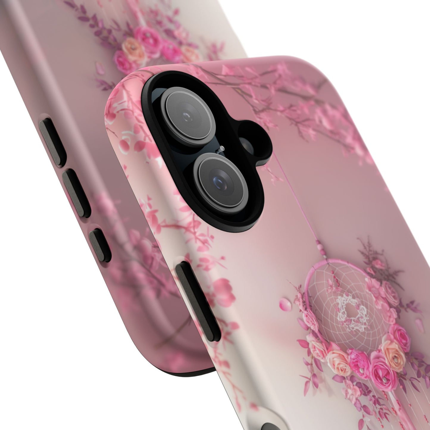Pink Rose Dreamcatcher - Tough iPhone Case