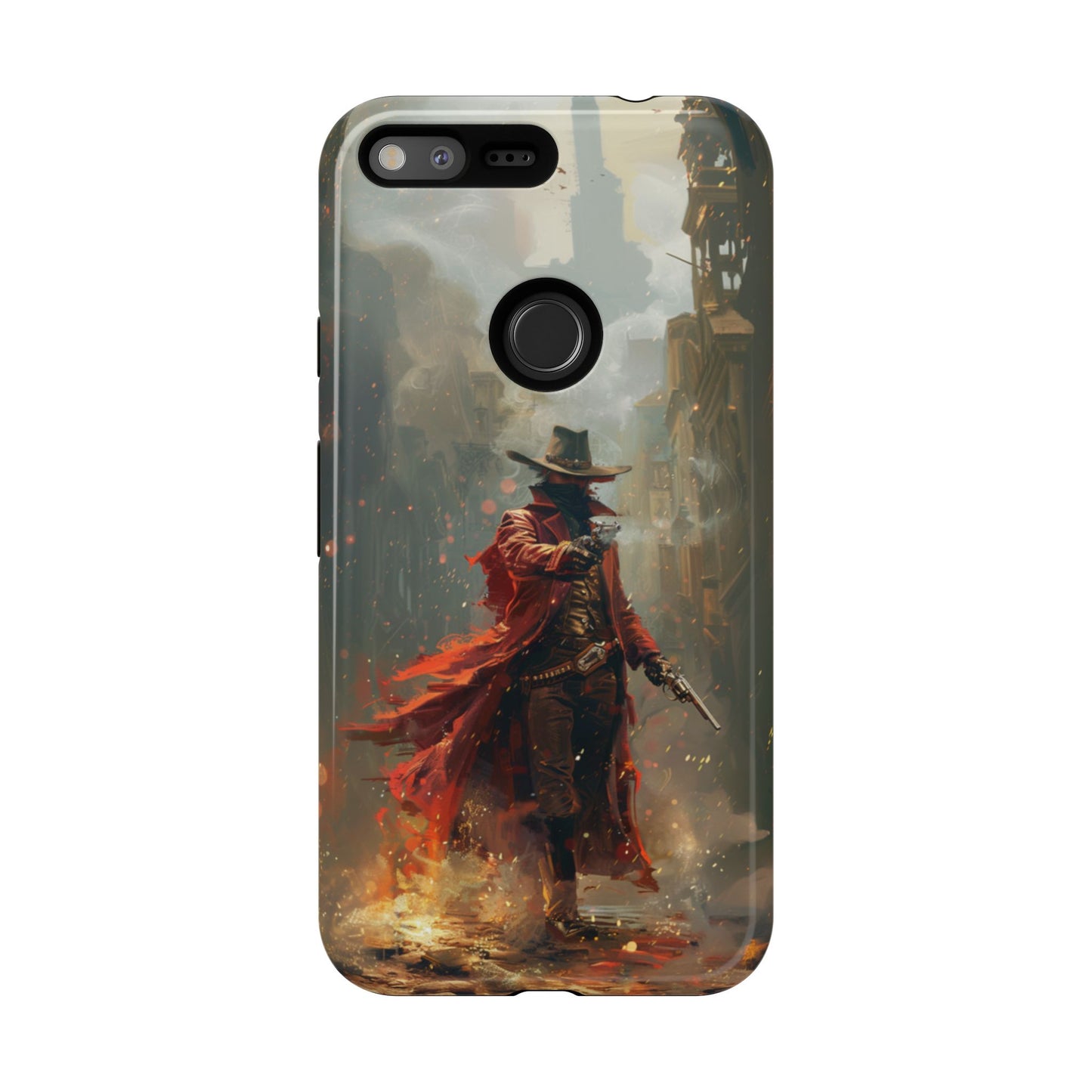 Crimson Gunslinger – Tough Google Pixel Case