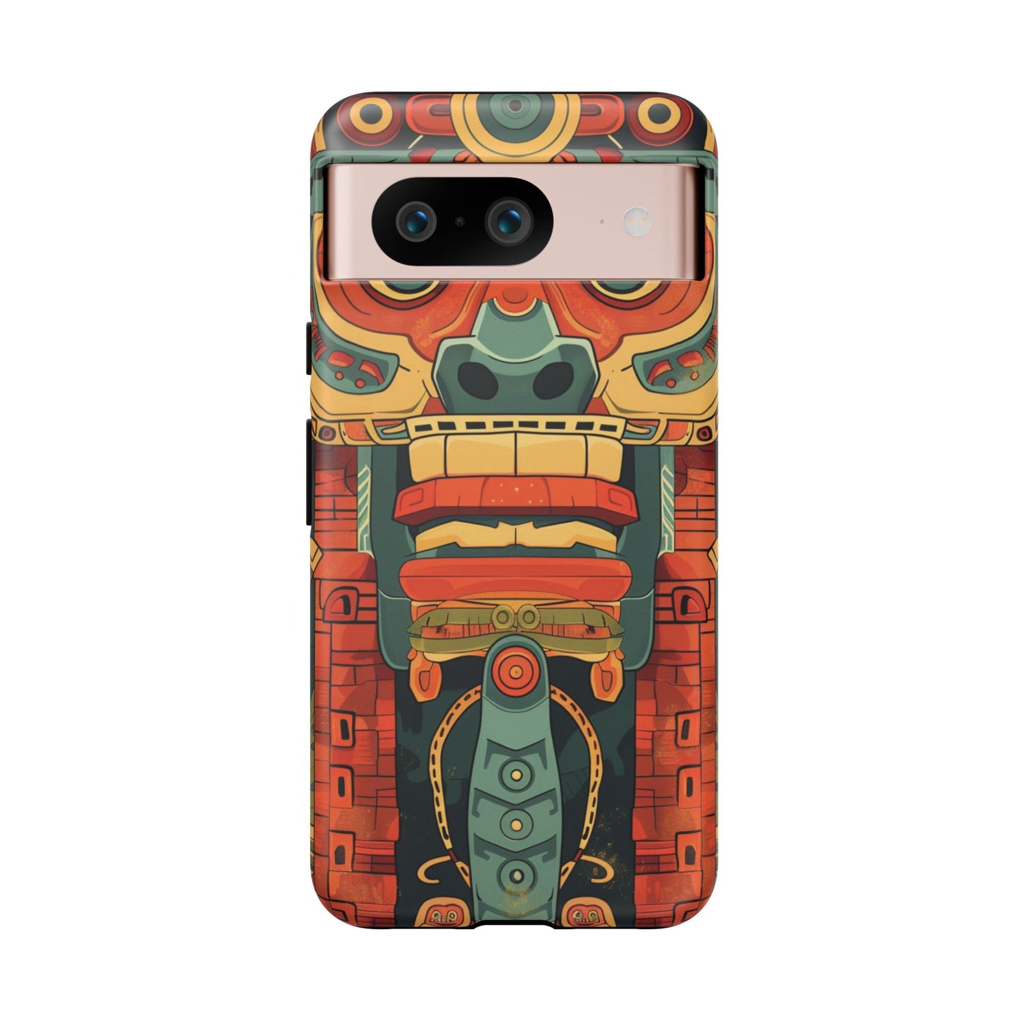 Vivid Ancient Glyphs Phone Case - iPhone, Google Pixel, Samsung