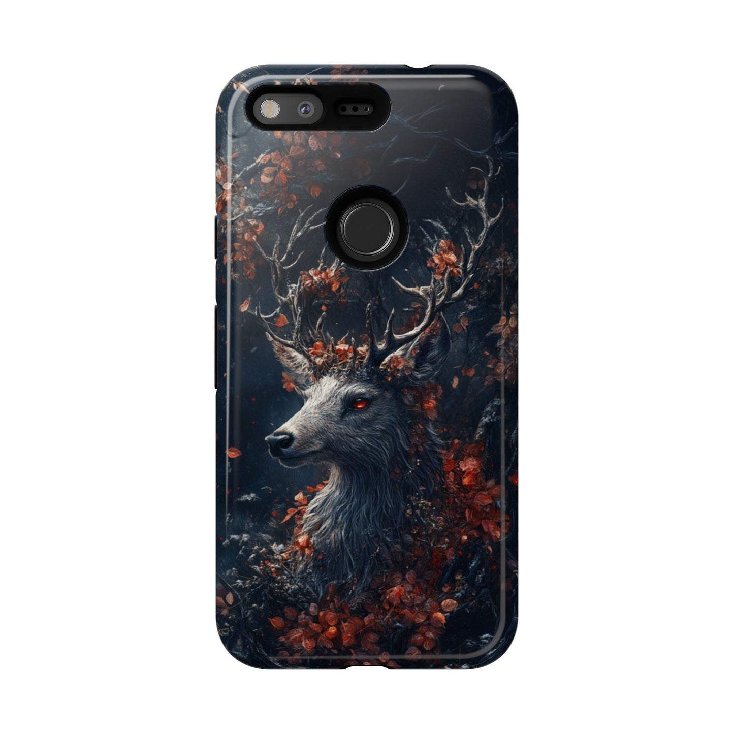 Crimson Stag Blossom – Tough Google Pixel Case