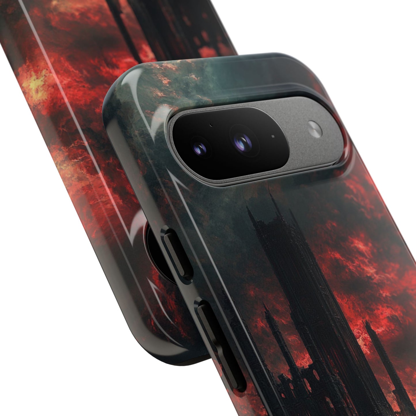 Crimson Dread Citadel – Tough Google Pixel Case