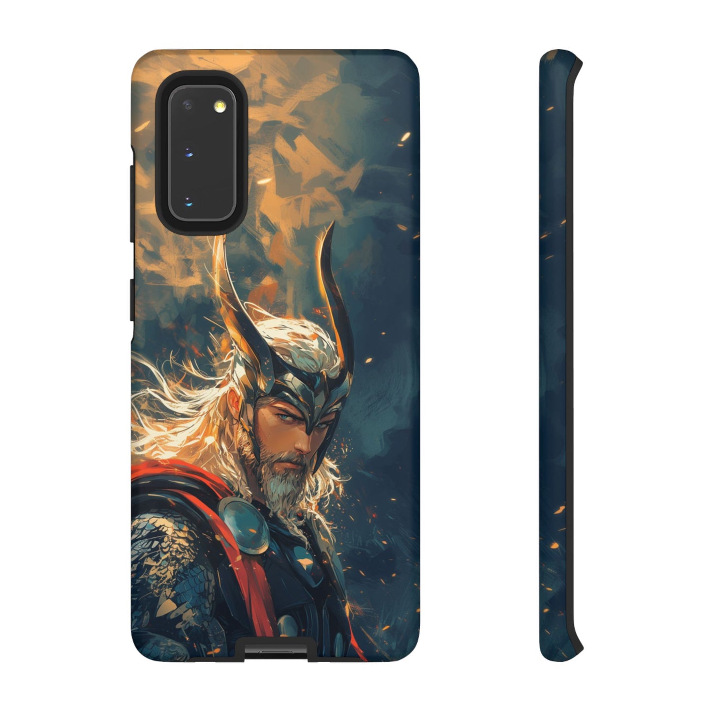 Storm-Bringer: Epic Thor Anime-Style Phone Case - iPhone, Google Pixel, Samsung