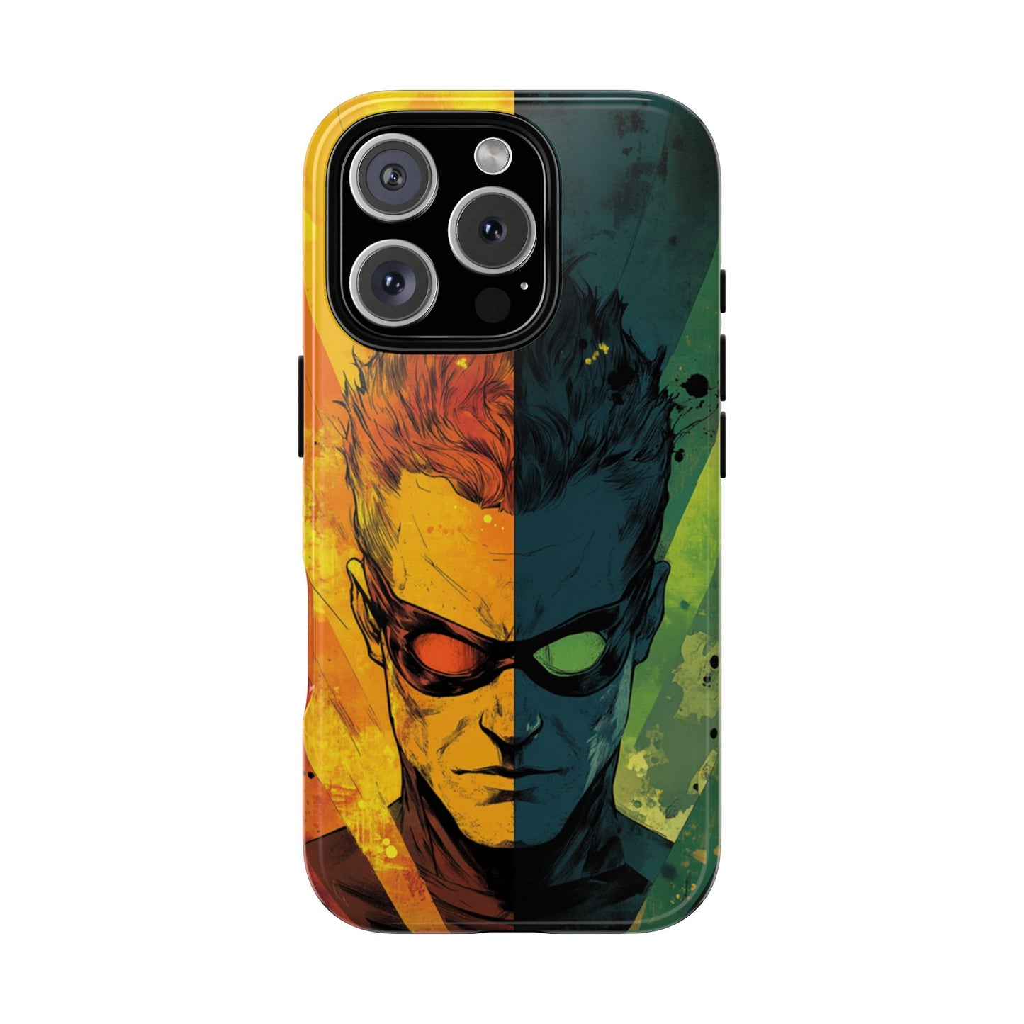 Split Spectrum Hero – Tough iPhone Case
