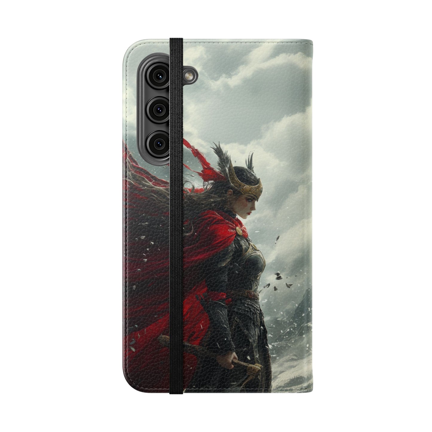 Freya Crimson Valkyrie - Wallet Flip Case