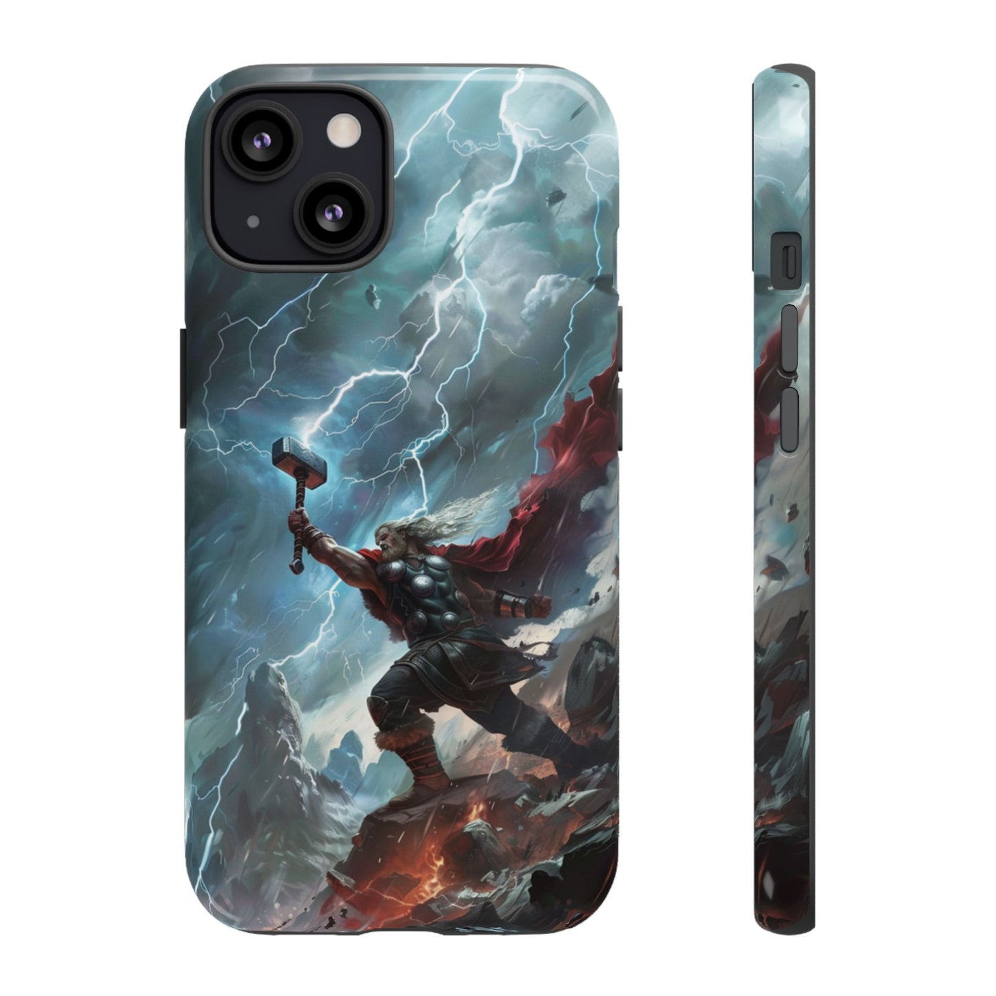 Thor Lightning Storm - Tough iPhone Case