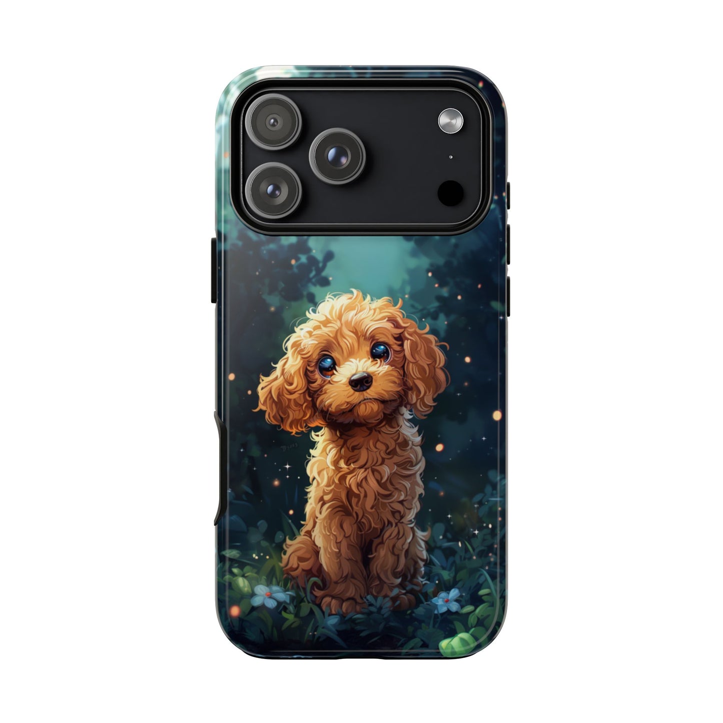 Forest Poodle - Tough iPhone Case