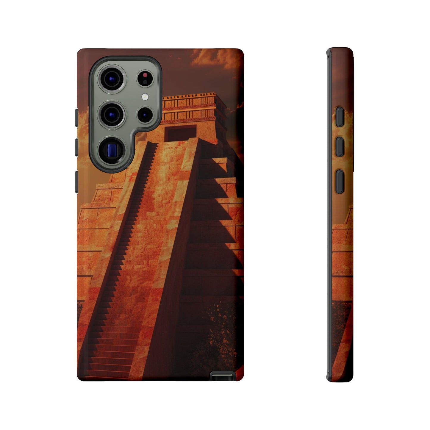 Mayan Pyramid Twilight Phone Case – iPhone, Google Pixel, Samsung Galaxy