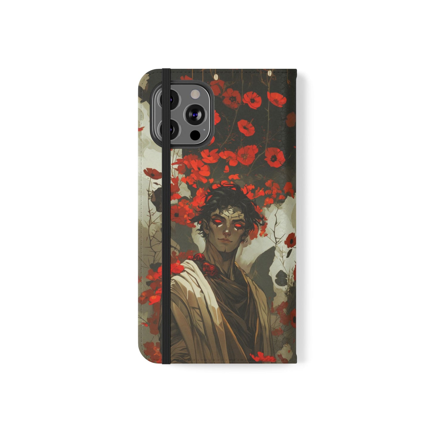 Zagreus Blood Poppies - Wallet Flip Case