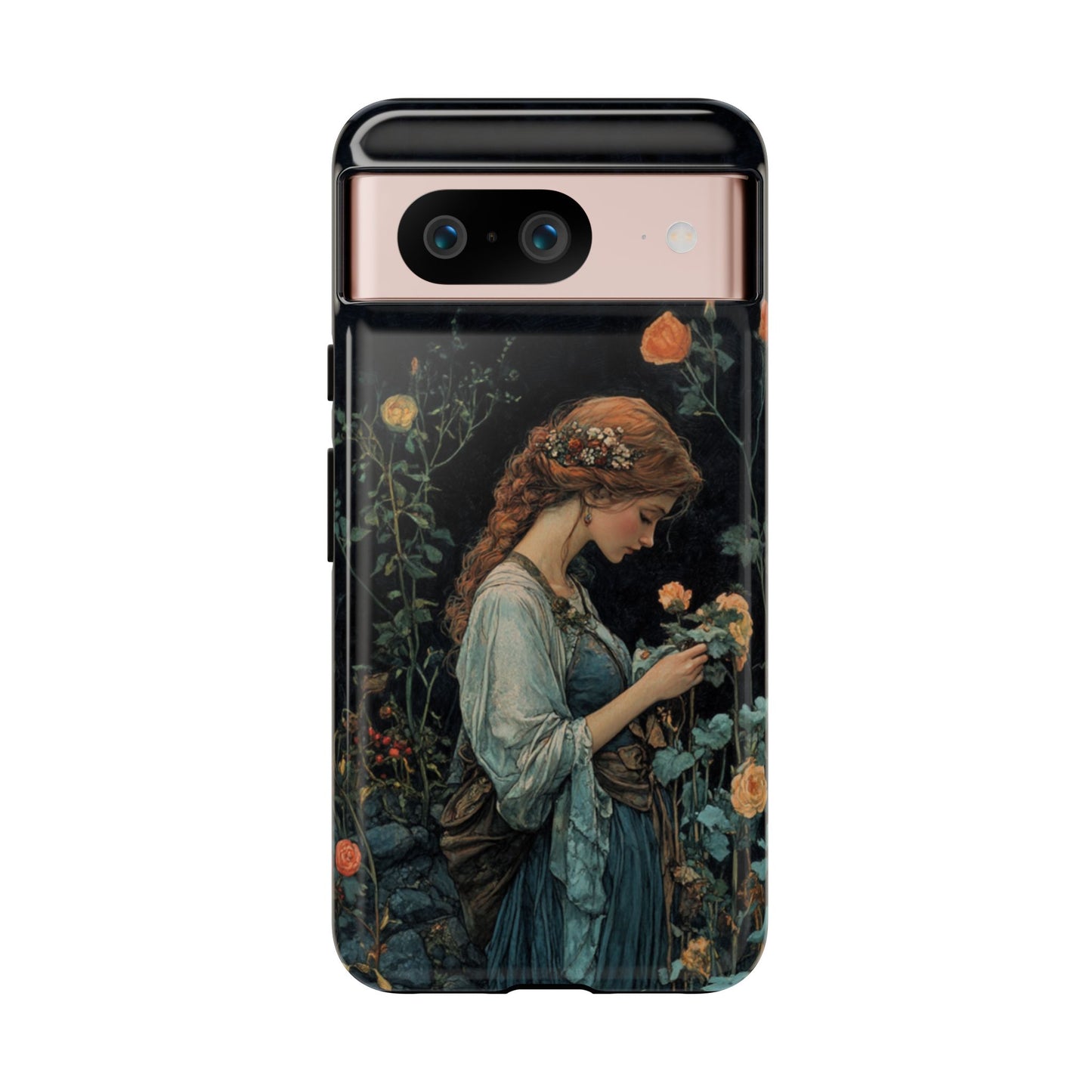 Virgo's Garden Grace: The Serene Maiden - iPhone, Google Pixel, Samsung Galaxy