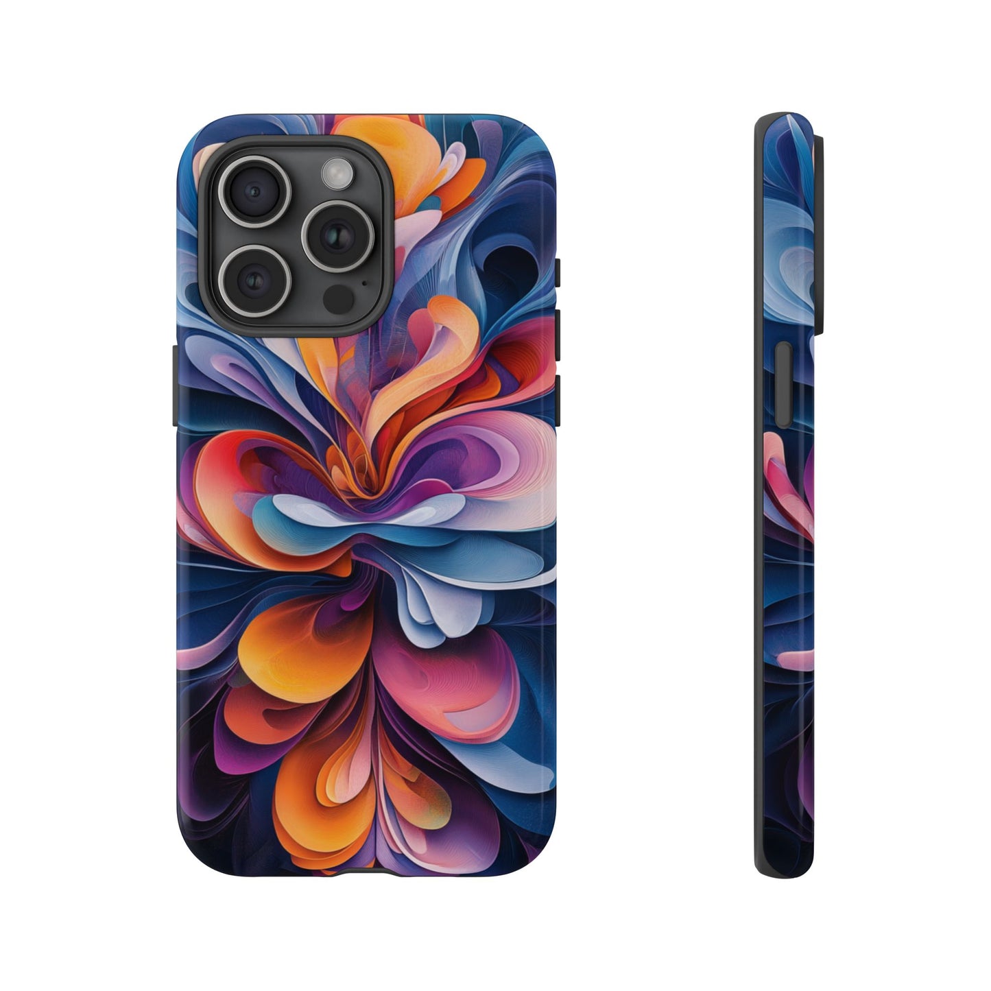 Flowing Bloom - Tough iPhone Case