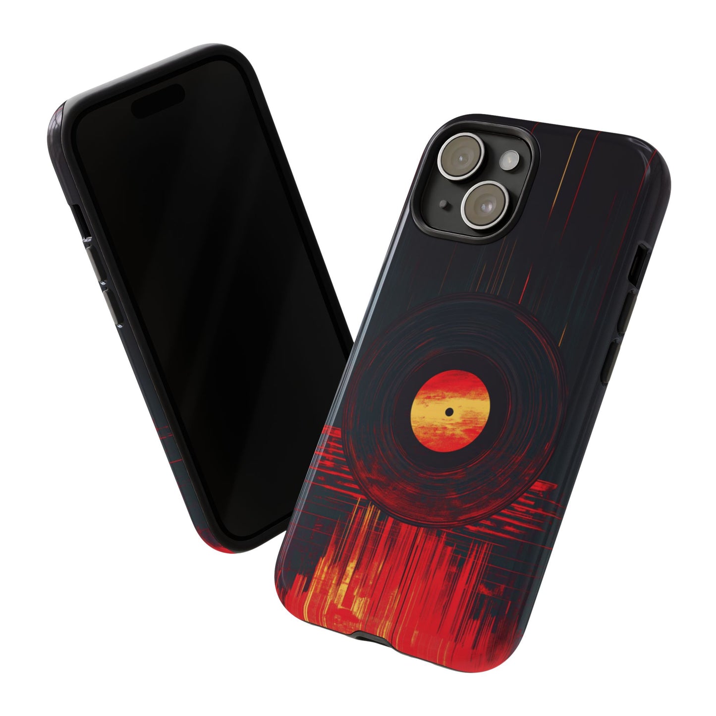 Retro Vinyl Record Phone Case - iPhone, Google Pixel, Samsung Galaxy