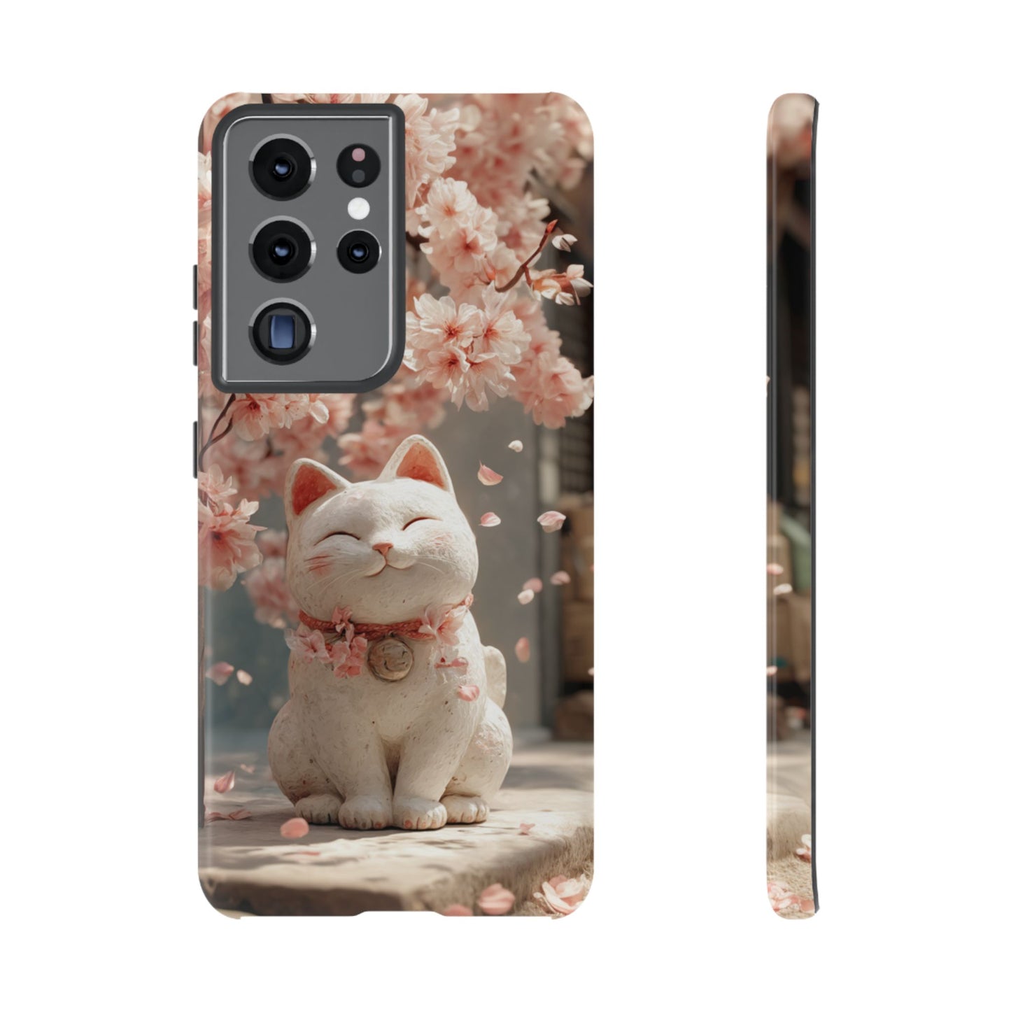 Sakura Lucky Cat - Tough Samsung Galaxy Case