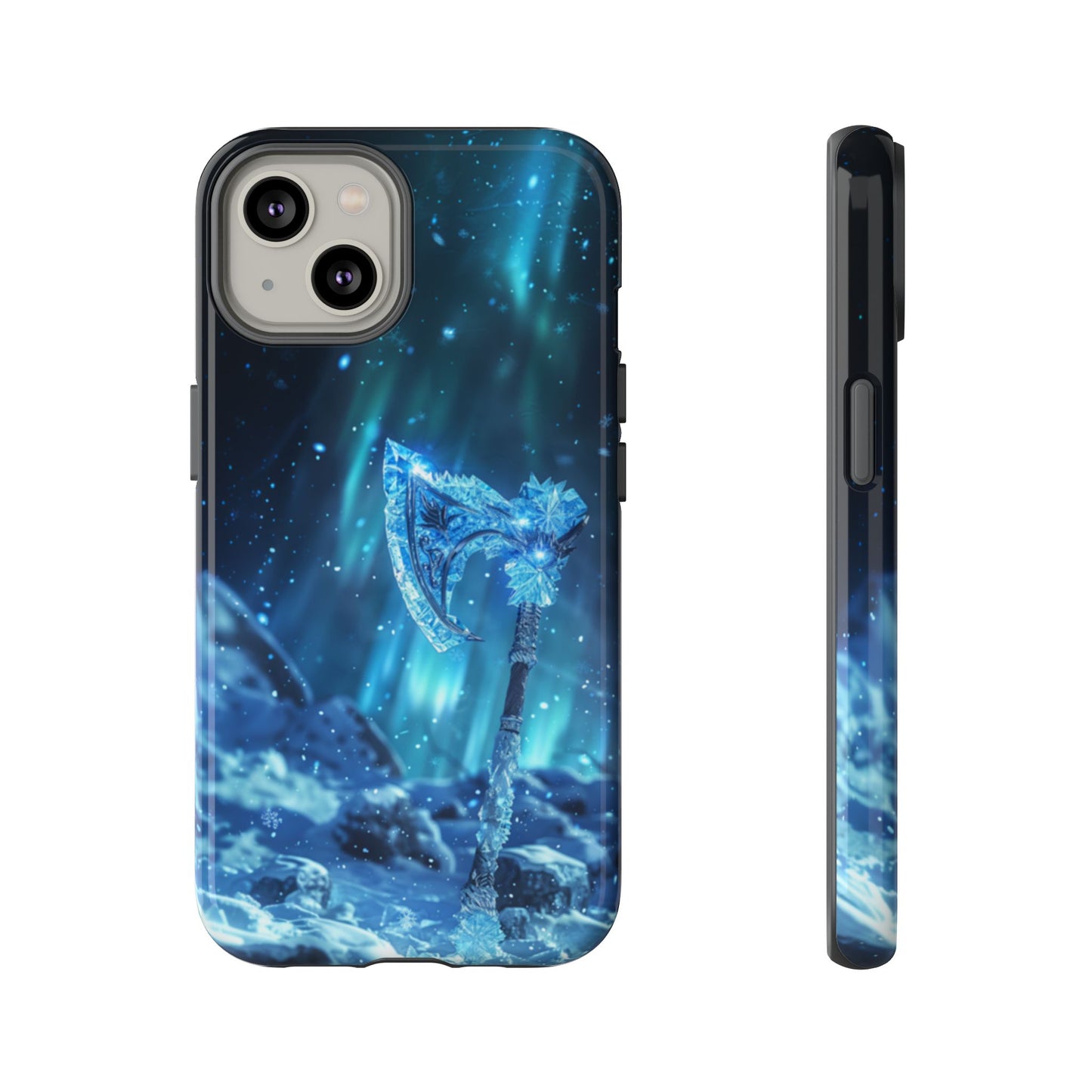 Aurora Ice Axe - Tough iPhone Case