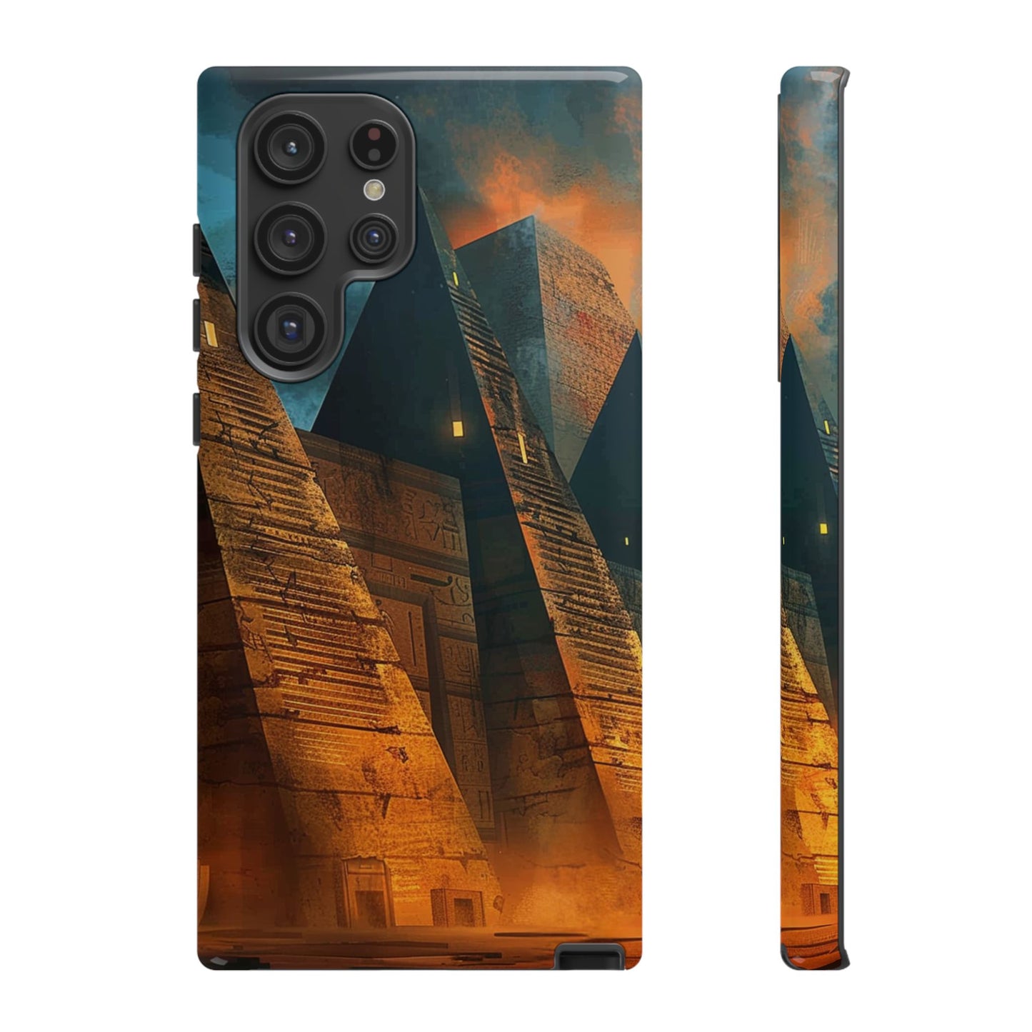 Ancient Egyptian Pyramids Sunset - Tough Samsung Galaxy Case