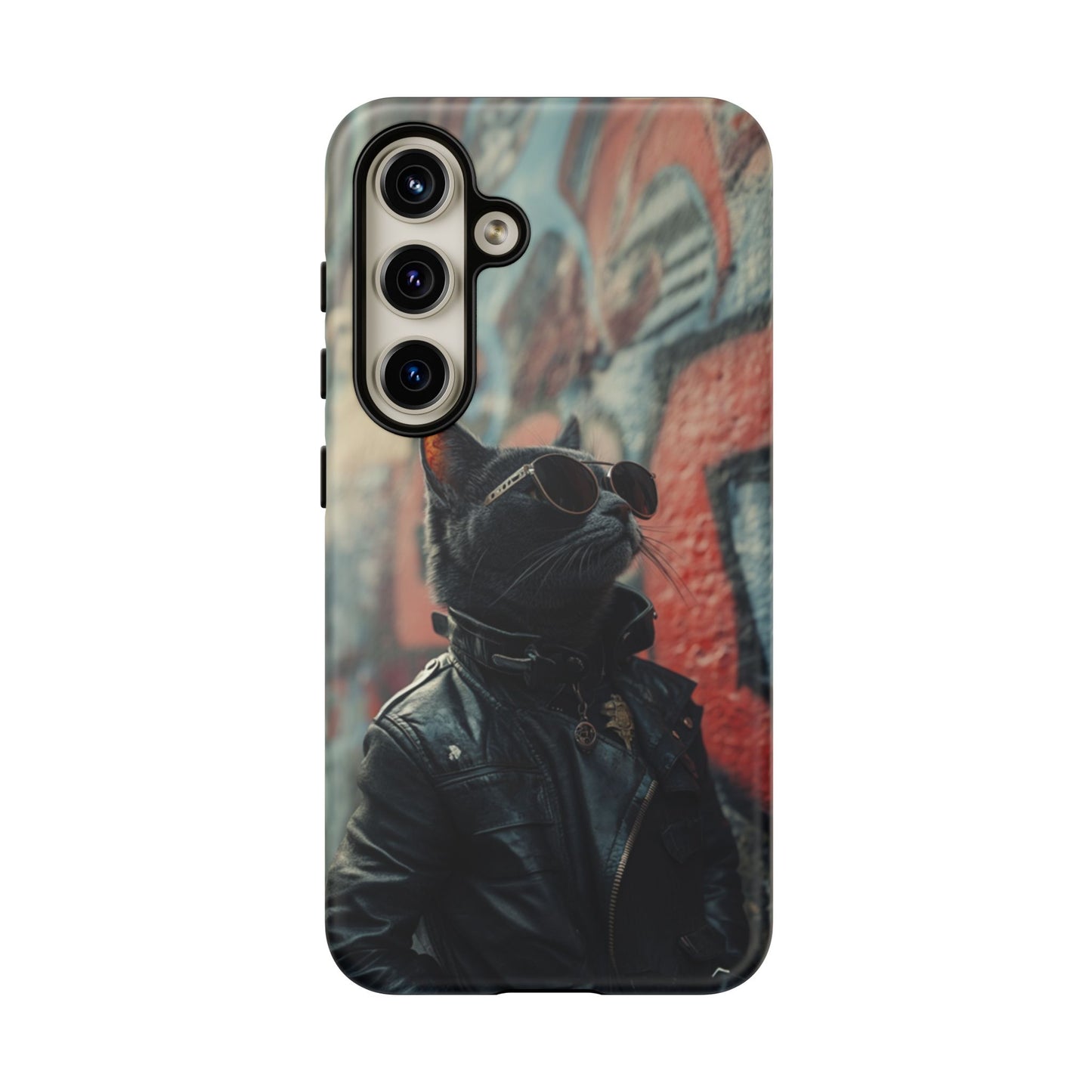 Punk Rock Cat Phone Case – iPhone, Google Pixel, Samsung Galaxy