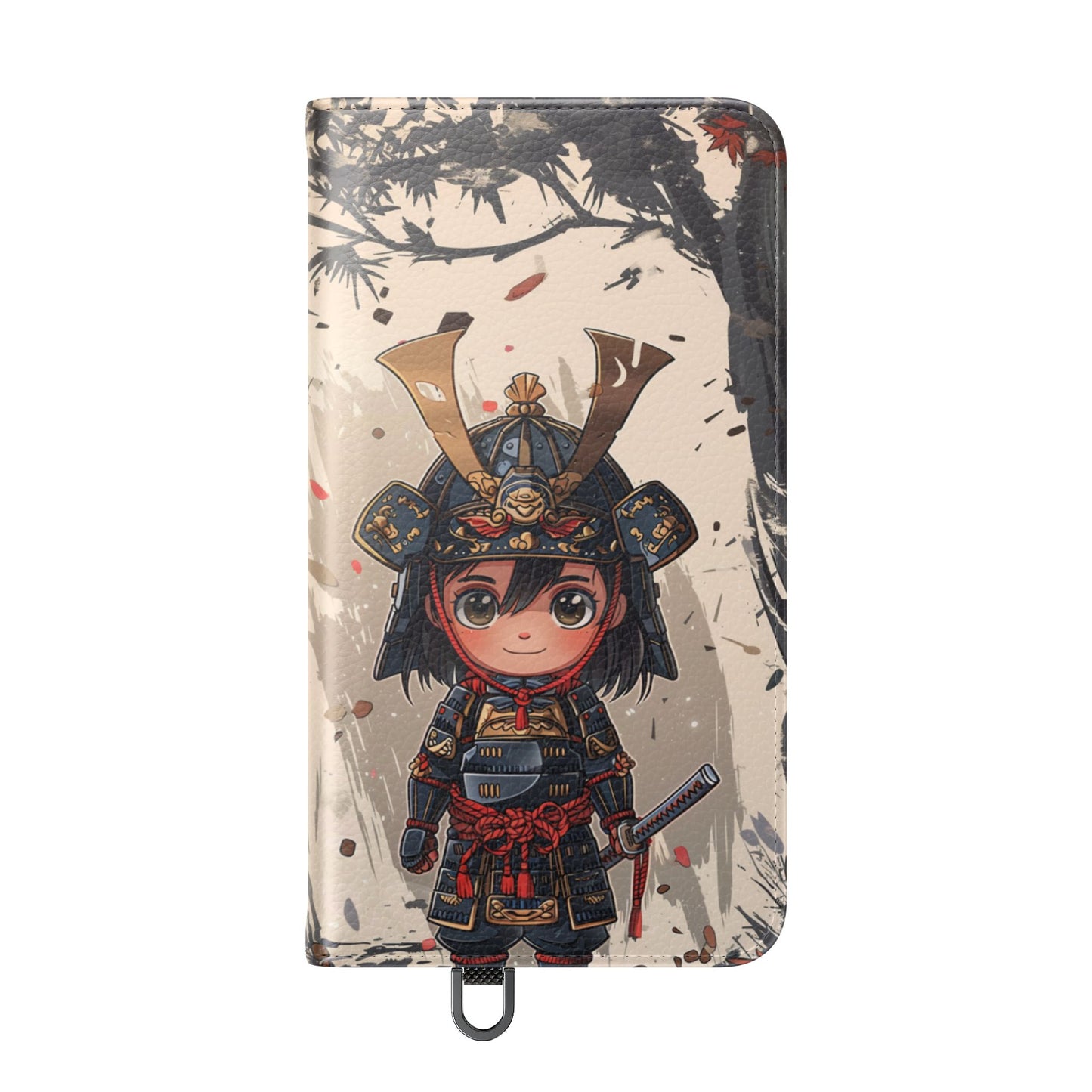 Chibi Samurai - Wallet Flip Case