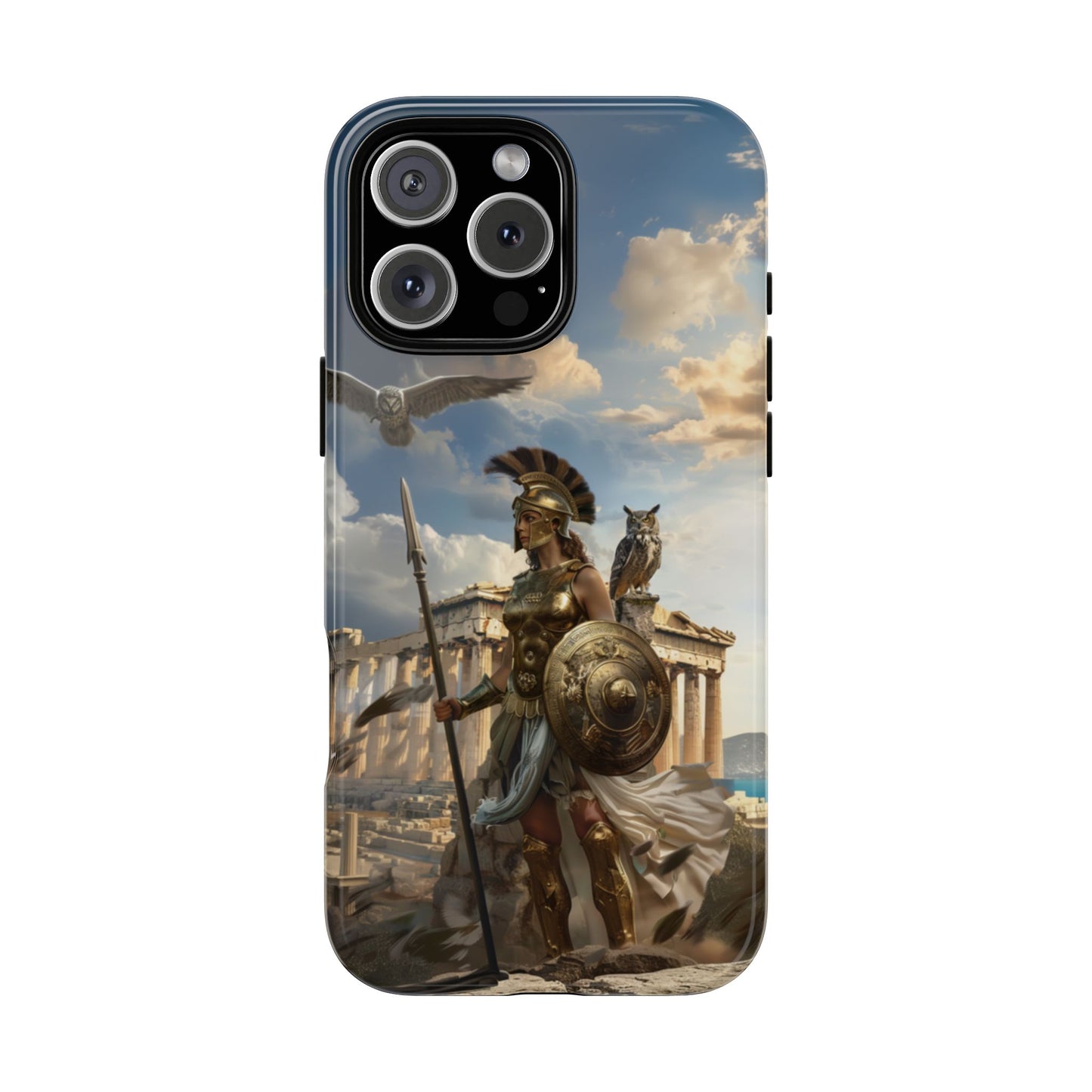 Athena Parthenon Valor - Tough iPhone Case