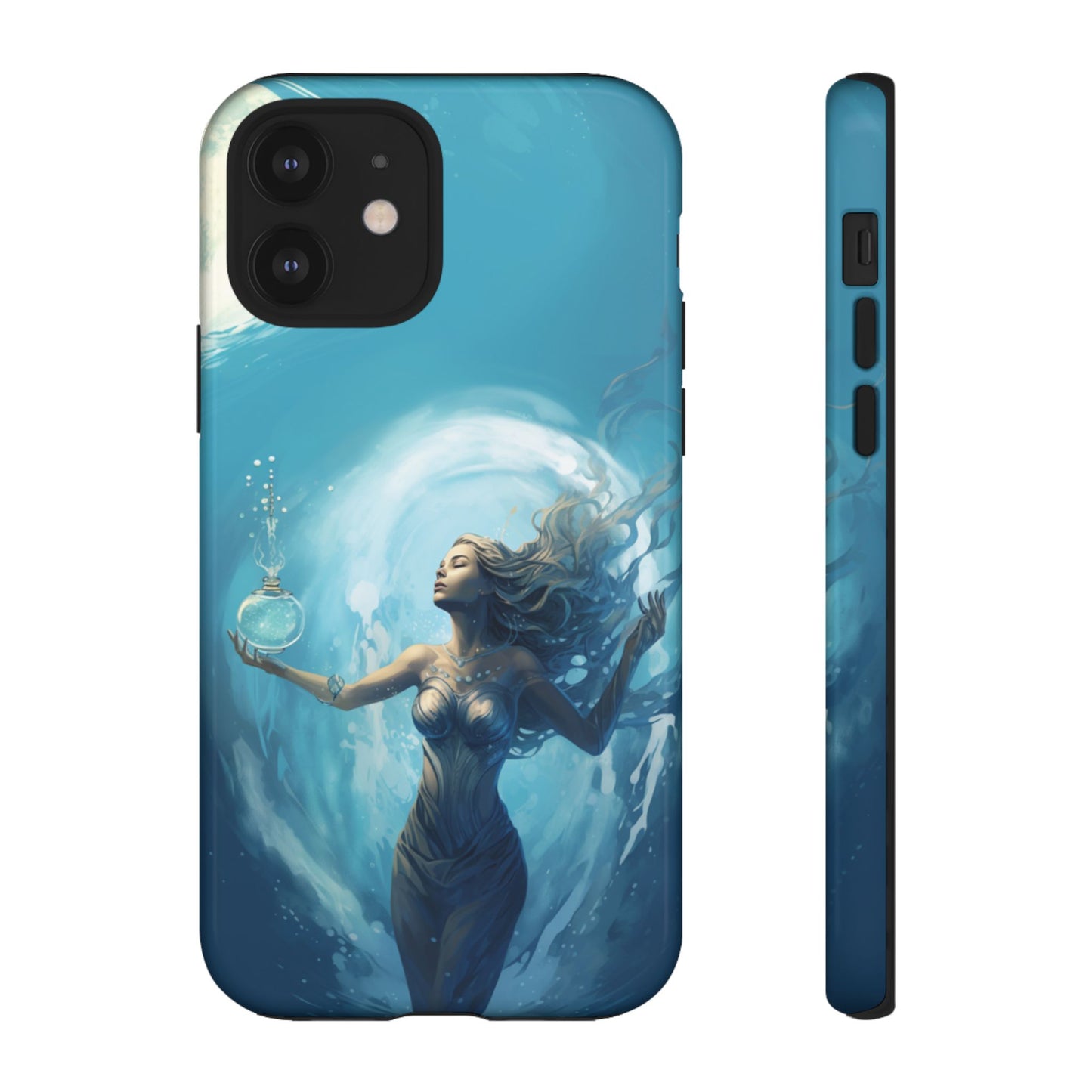 Aquarius Lunar Water Bearer Phone Case – iPhone, Google Pixel, Samsung Galaxy