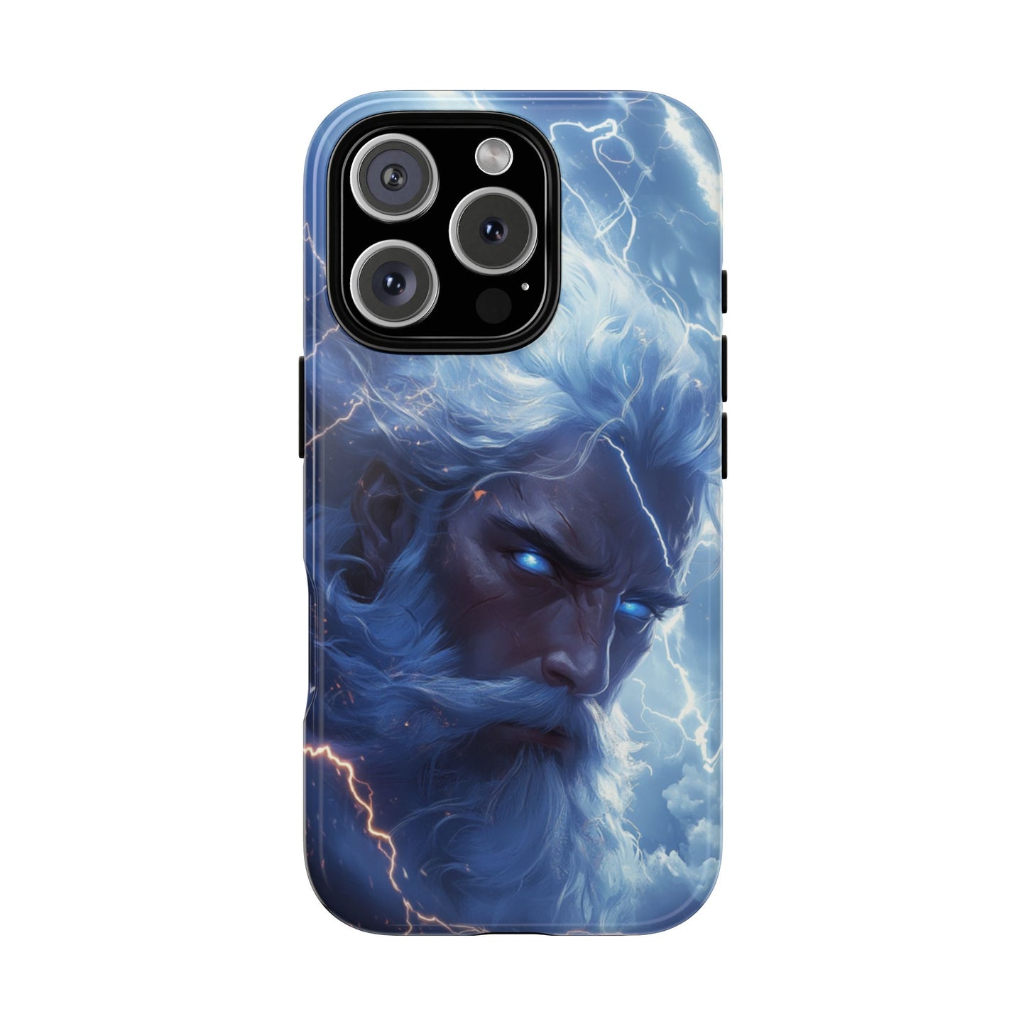 Zeus Lightning Fury Phone Case - iPhone, Google Pixel, Samsung Galaxy