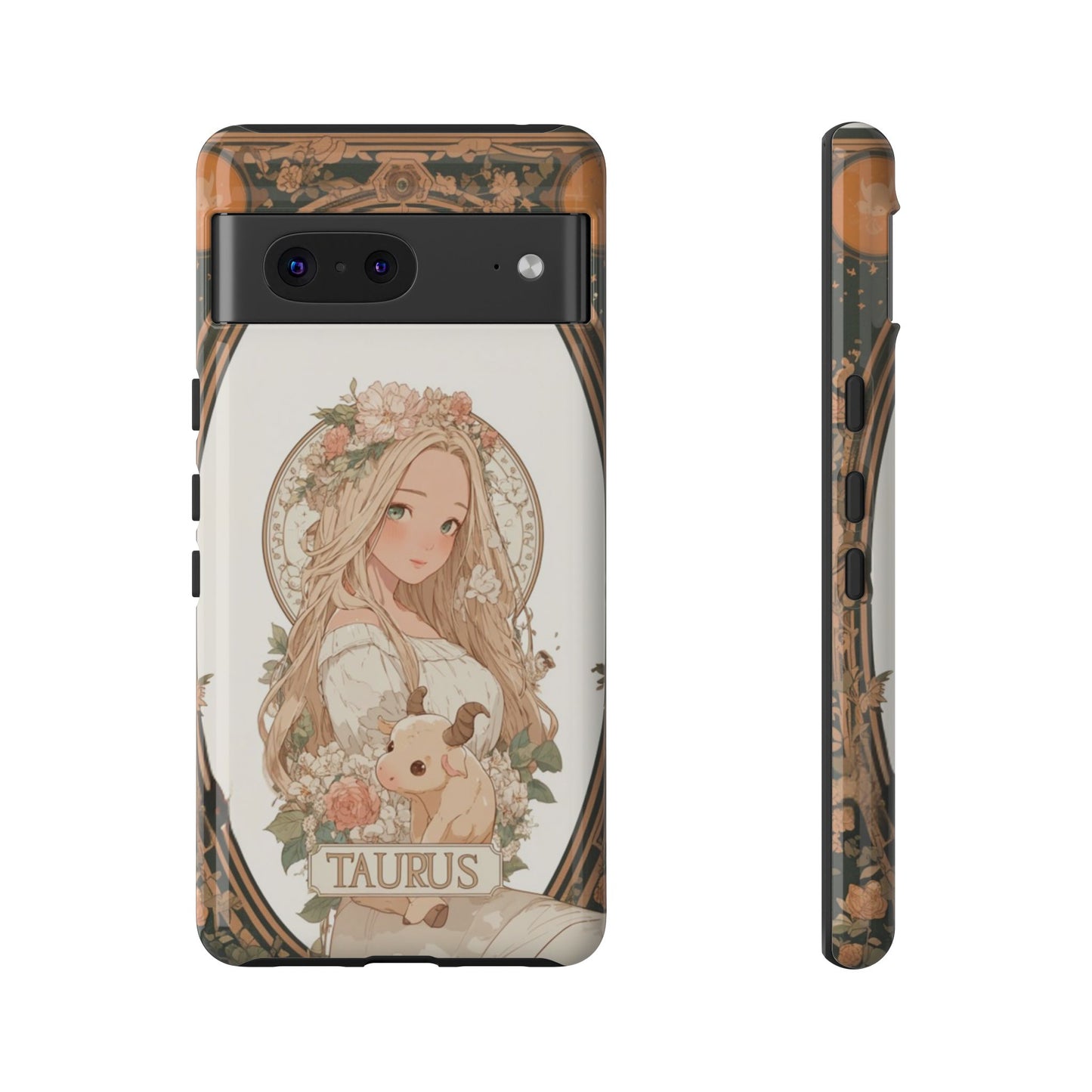 Taurus Floral Maiden - Tough Google Pixel Case