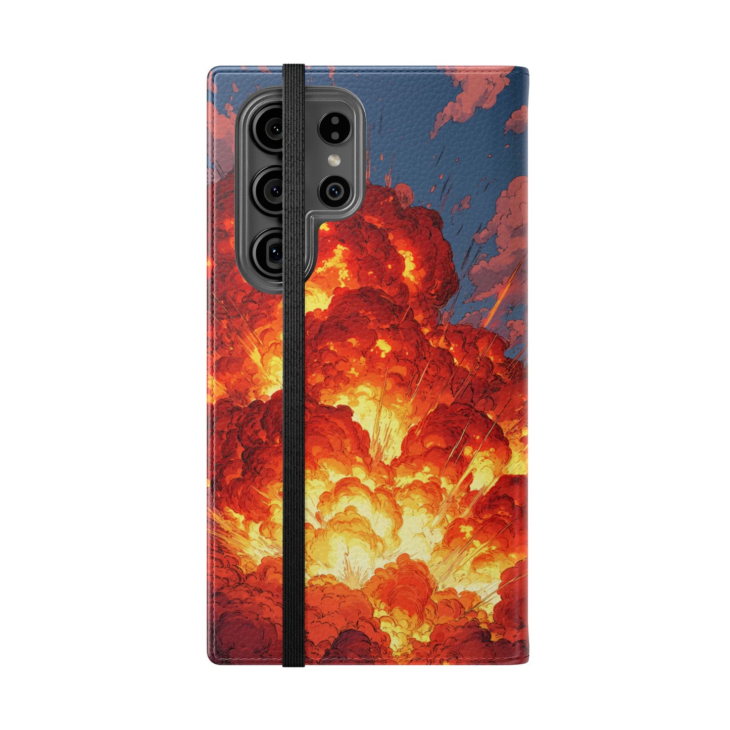 Comic Explosion - Wallet Flip Case