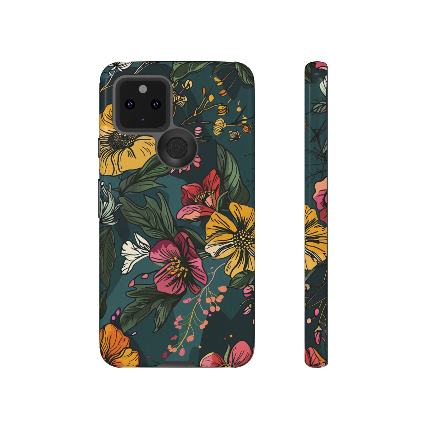 Vintage Floral Bloom – Tough Google Pixel Case