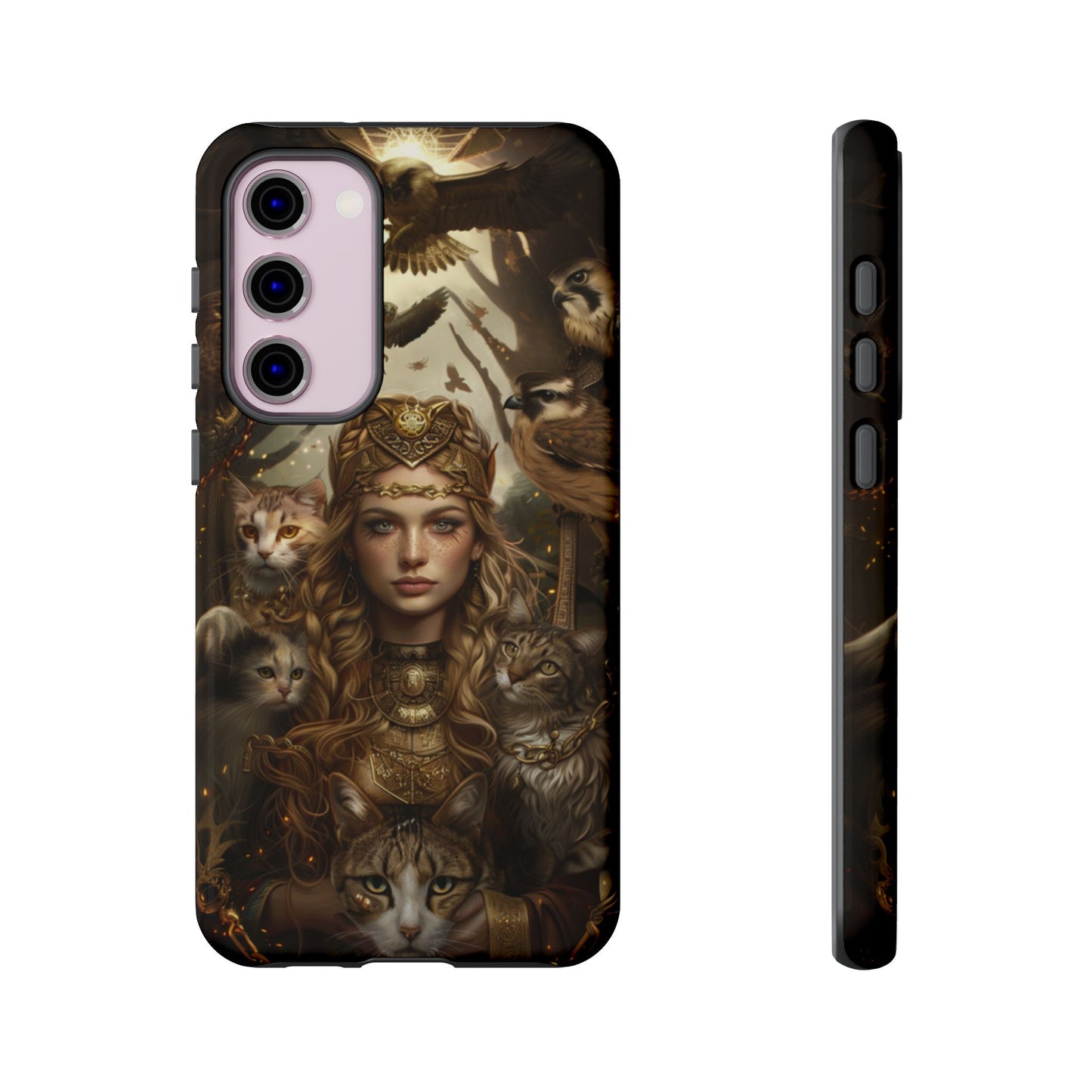 Freya Feline Majesty – Tough Samsung Galaxy Case