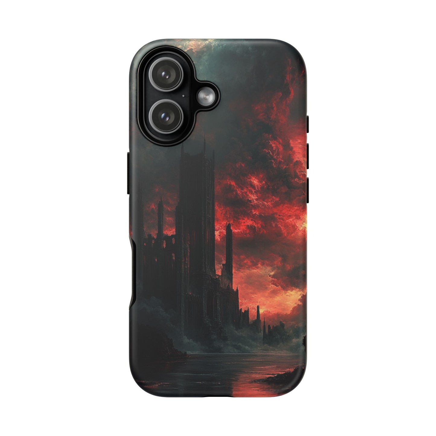 Crimson Dread Citadel – Tough iPhone Case