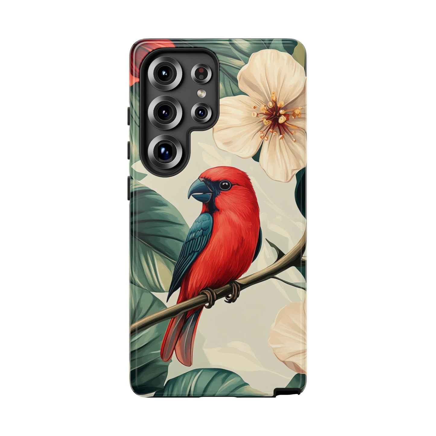 Scarlet Songbird - Tough Samsung Galaxy Case