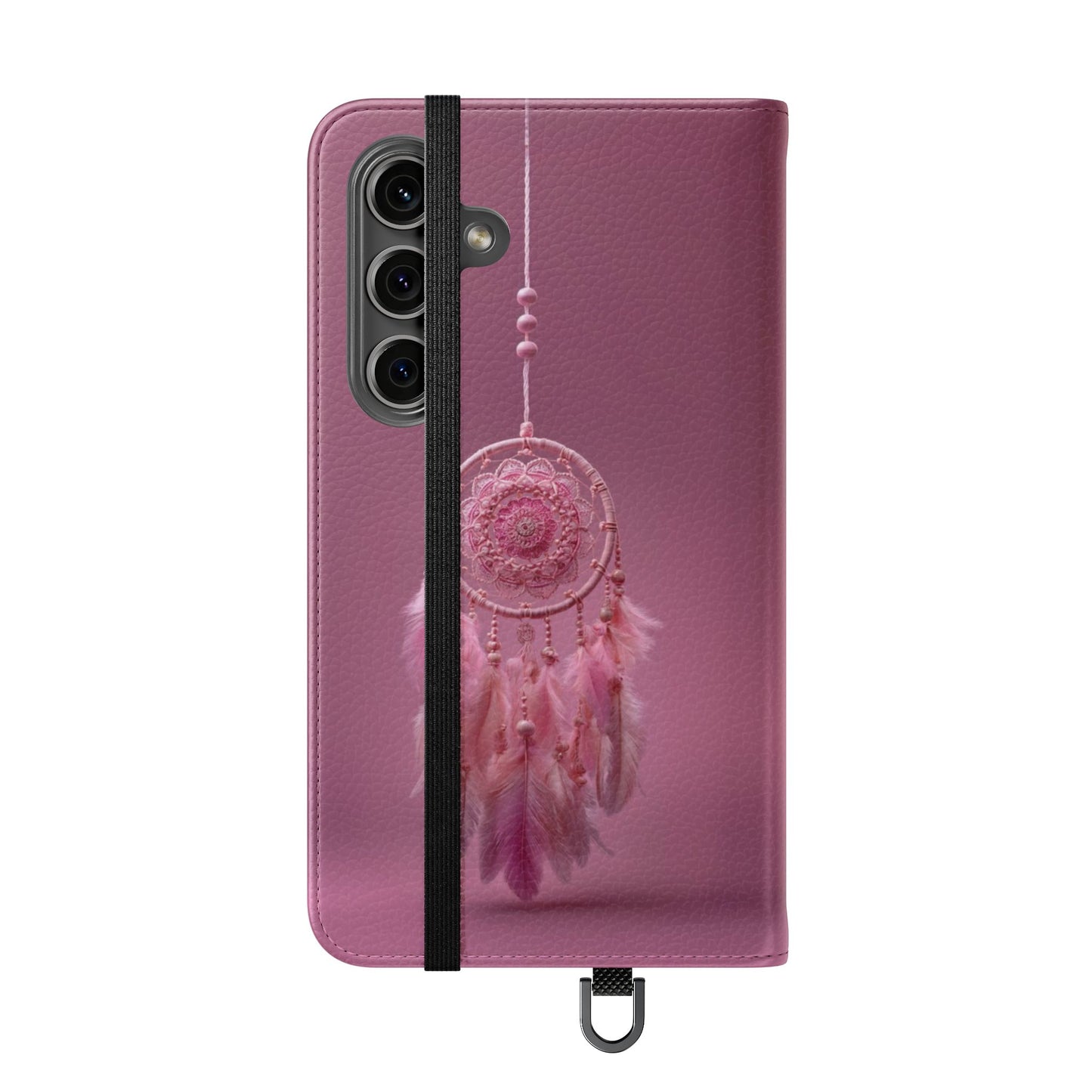 Pink Lace Dreamcatcher - Wallet Flip Case