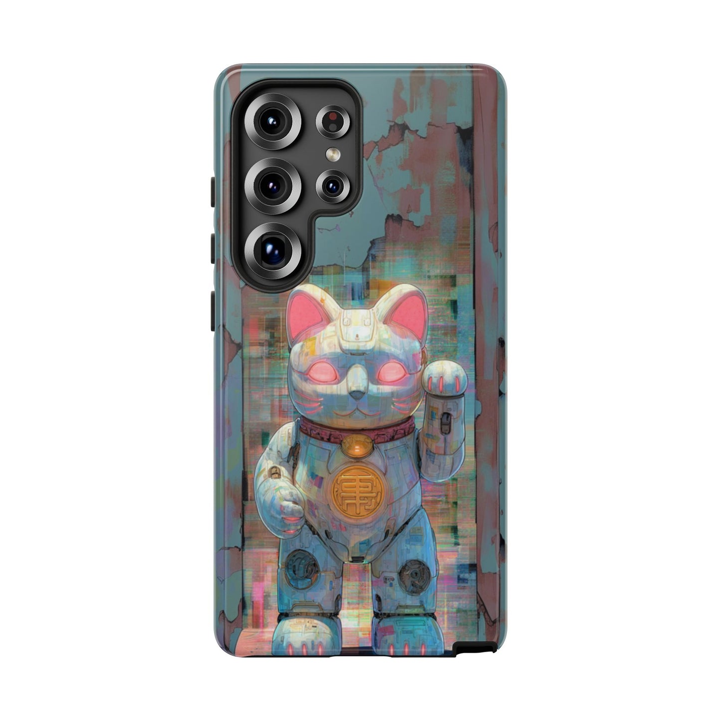 Cyber Lucky Cat - Tough Samsung Galaxy Case