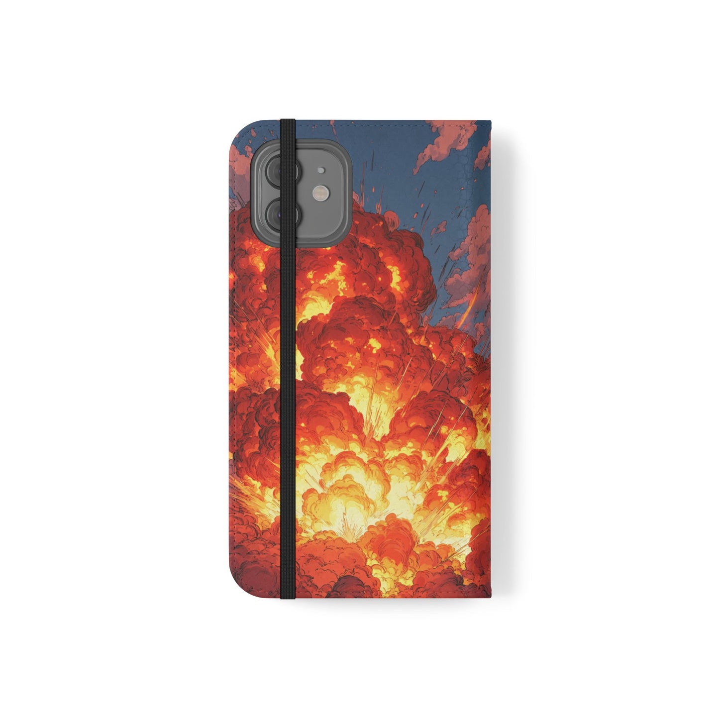 Comic Explosion - Wallet Flip Case