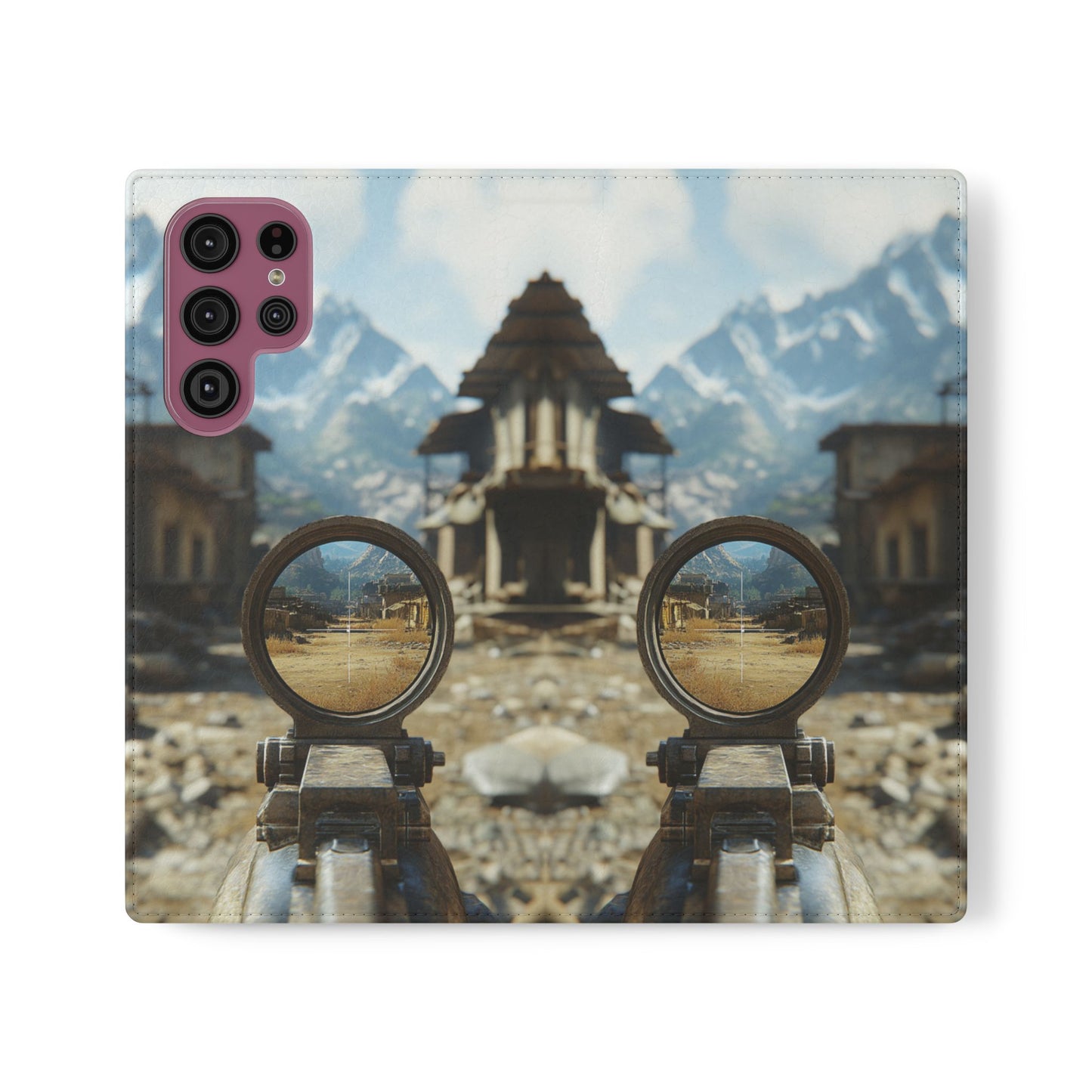 Desert Sniper Focus - Wallet Flip Case