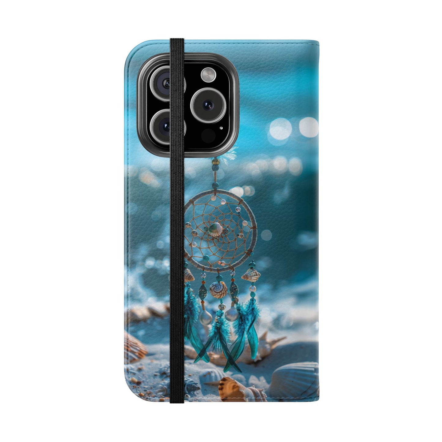 Ocean Beach Dreamcatcher - Wallet Flip Case