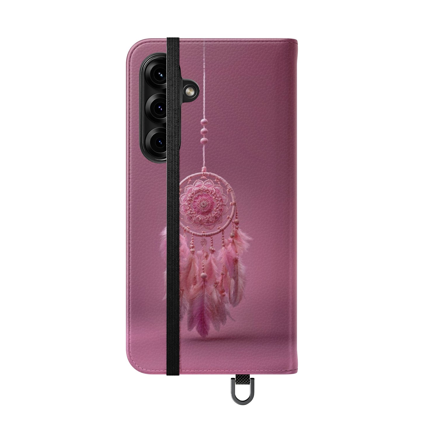 Pink Lace Dreamcatcher - Wallet Flip Case